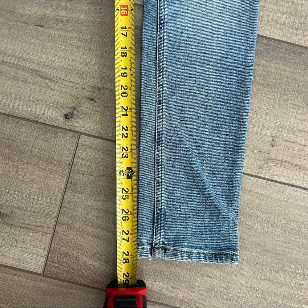 Reformation Jeans High Rise Como Vintage Light Wash Skinny Jeans 26 - Picture 11 of 11
